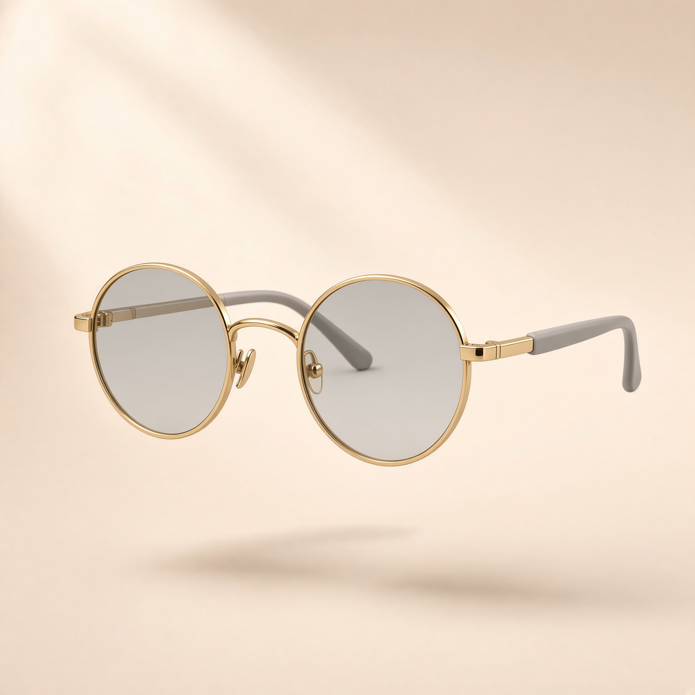 The Coin Round — Gold / Grey