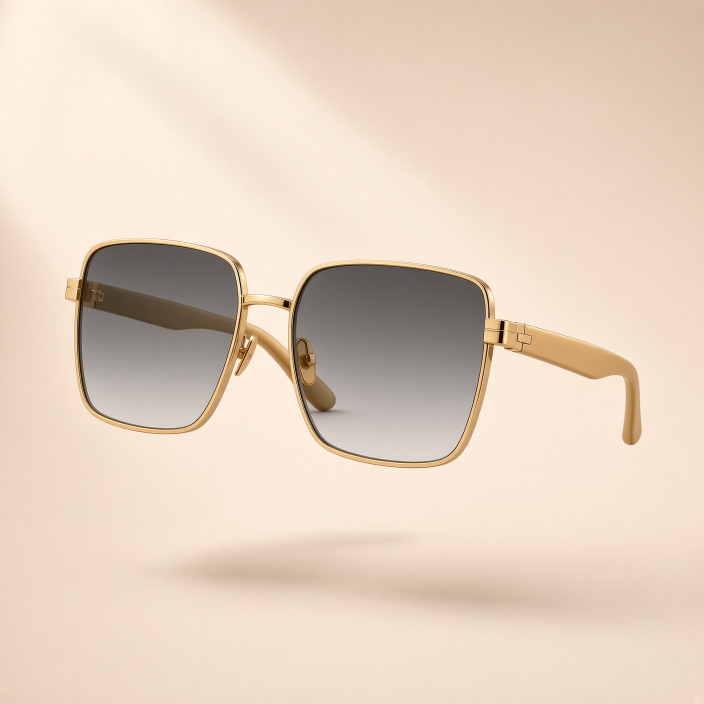 The Lodge Square — Gold / Grey